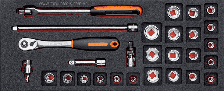 Khay dung cu  Bahco FF1E2103, Bahco soft foam insert FF1E2103