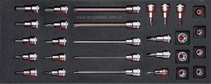 Khay dung cu  Bahco FF1E2105, Bahco soft foam insert FF1E2105