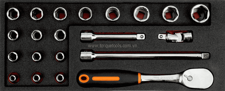 Khay dung cu  Bahco FF1E2202, Bahco soft foam insert FF1E2202