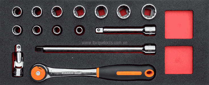 Khay dung cu  Bahco FF1E2204, Bahco soft foam insert FF1E2204