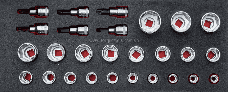 Khay dung cu Bahco FF1E2206, Bahco soft foam insert FF1E2206