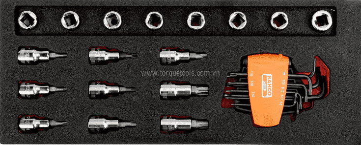 Khay dung cu  Bahco FF1E2207, Bahco soft foam insert FF1E2207