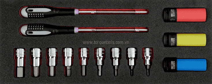 Khay dung cu  Bahco FF1E2210, Bahco soft foam insert FF1E2210