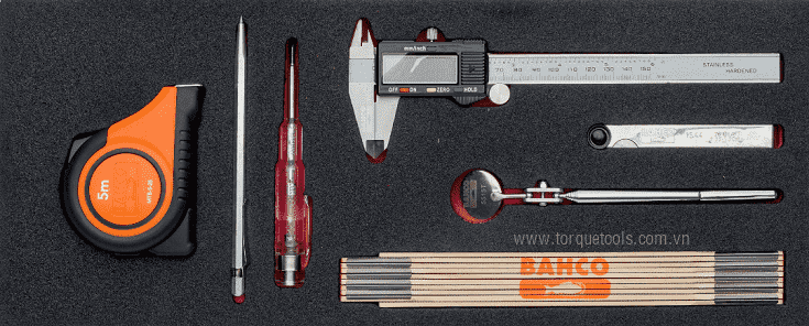 Khay dung cu  Bahco FF1E5001, Bahco soft foam insert FF1E5001
