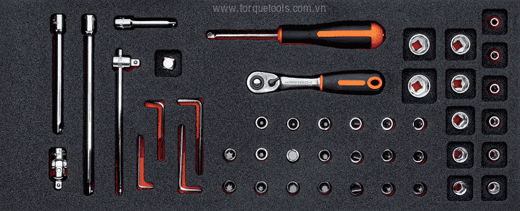 Khay dung cu Bahco FF1E2002, Bahco soft foam insert FF1E2002