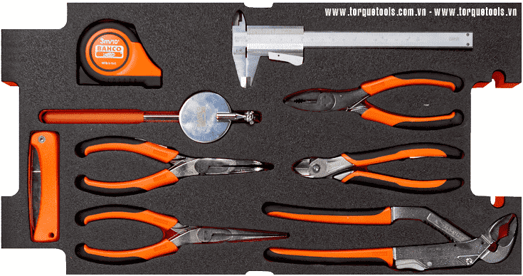 Khay dung cu  Bahco FF2B15 , Bahco soft foam insert FF2B15 