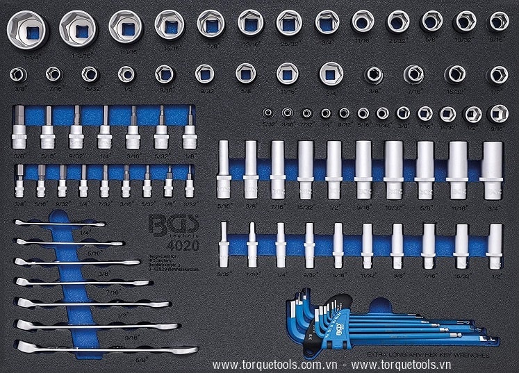 Khay dụng cụ BGS 4020, BGS soft foam inserts 402