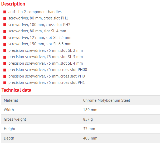 Khay dụng cụ BGS 4131, BGS soft foam inserts 4131