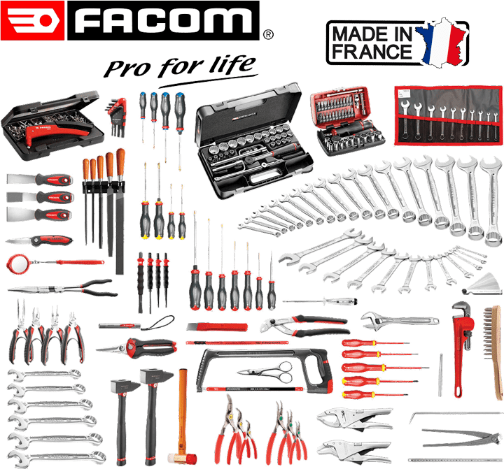 Bộ dụng cụ Facom CM.140A, Facom tools set CM.140A