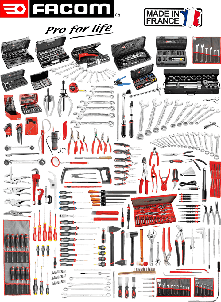 Bộ dụng cụ Facom CM.160A, Facom tools set CM.160A