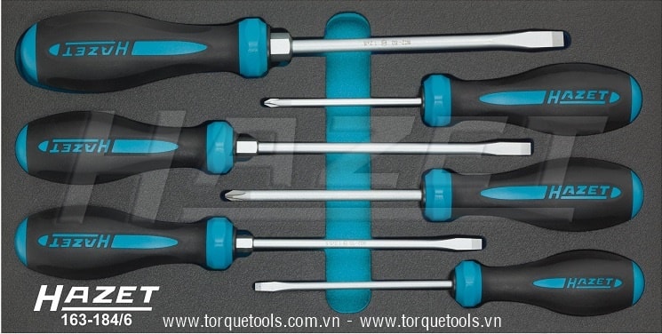 Khay dụng cụ Hazet 163-184/6, Hazet plastic foam inserts 163-184/6