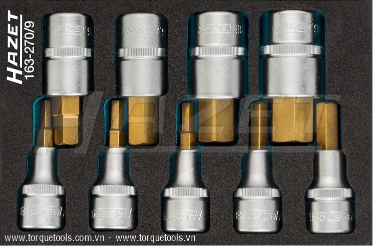 Khay dụng cụ Hazet 163-270/9, Hazet plastic foam inserts 163-270/9