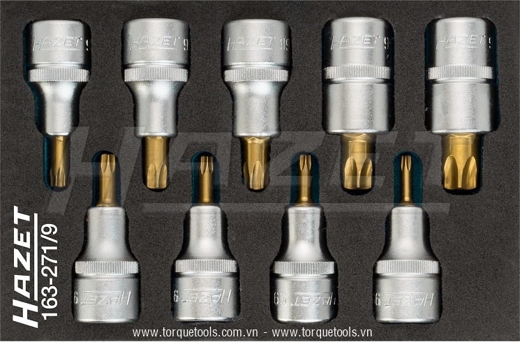 Khay dụng cụ Hazet 163-271/9, Hazet plastic foam inserts 163-271/9