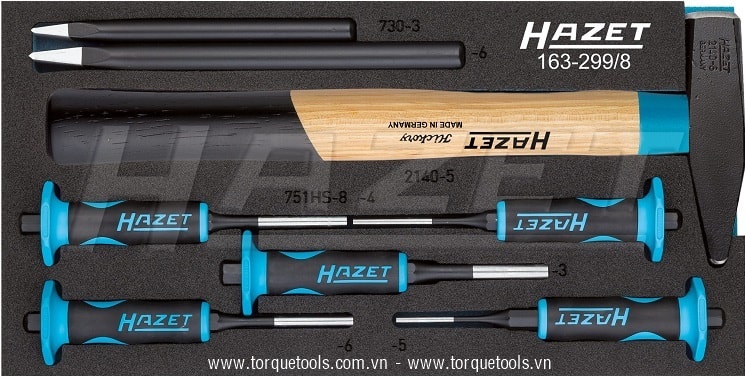 Khay dụng cụ Hazet 163-299/8, Hazet plastic foam inserts 163-299/8
