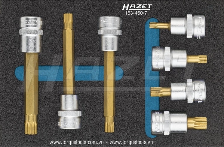 Khay dụng cụ Hazet 163-460/7, Hazet plastic foam inserts 163-460/7
