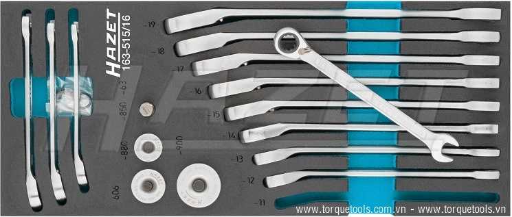 Khay dụng cụ Hazet 163-515/16, Hazet plastic foam inserts 163-515/16