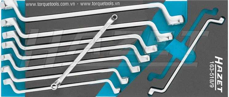 Khay dụng cụ Hazet 163-518/9, Hazet plastic foam inserts 163-518/9