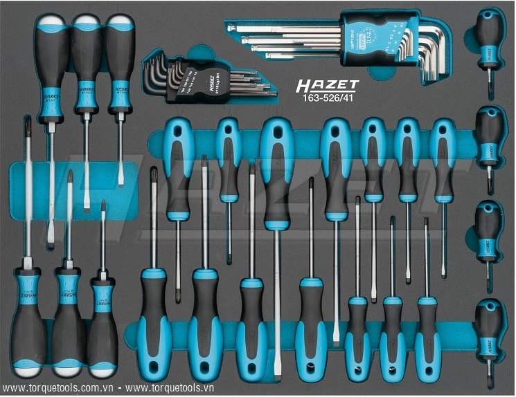 Khay dụng cụ Hazet 163-526/41, Hazet plastic foam inserts 163-526/41