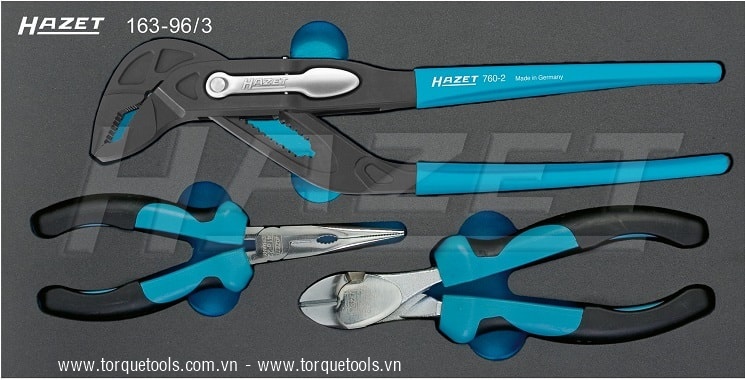 Khay dụng cụ Hazet 163-96/3, Hazet plastic foam inserts 163-96/3