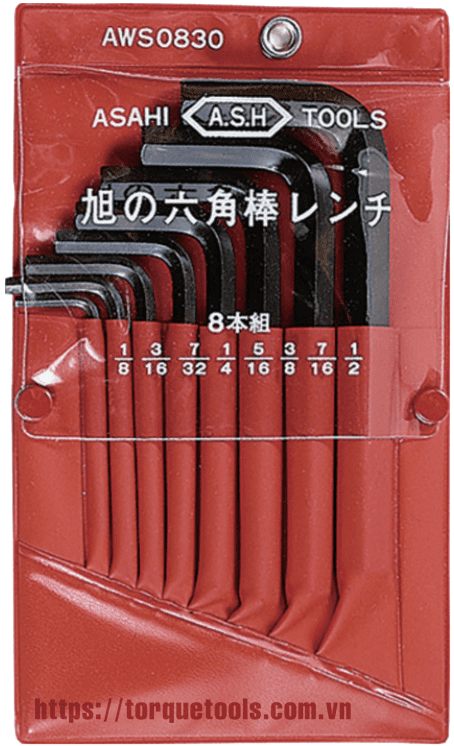 bo luc lang asahi AWS0830 , asahi hexagon key wrench AWS0830