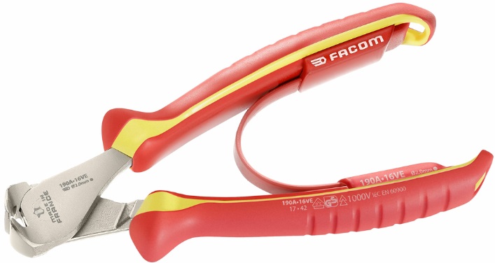 kim cat facom 190A.16VE, facom ultra-high leverage diagonal cutting plier 190A.16VE