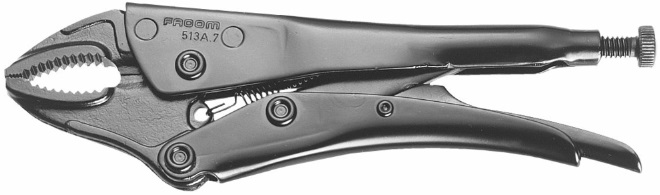 kim chet facom 513A.7, Facom short-nose lock-grip pliers 513A.7