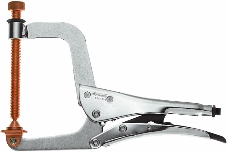 kim chet facom 520A.100, Facom short-nose lock-grip pliers 520A.100