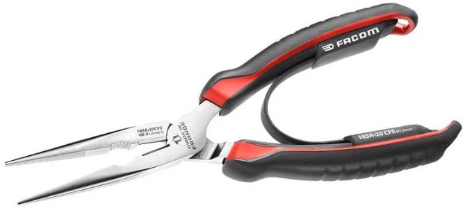 kim cat facom 185A.20CPE, facom  long half-round nose pliers 185A.20CPE