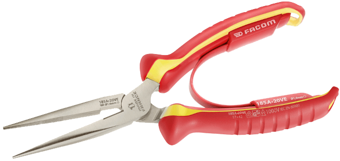 kim mo nhon facom 185A.20VE, facom half-round nose pliers 185A.20VE