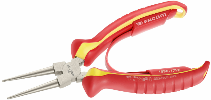 kim mo nhon facom 189A.17VE, facom half-round nose pliers 189A.17VE
