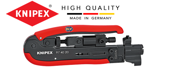 Kìm bấm cốt Knipex 97 40 20 SB, Knipex crimping pliers 97 40 20 SB