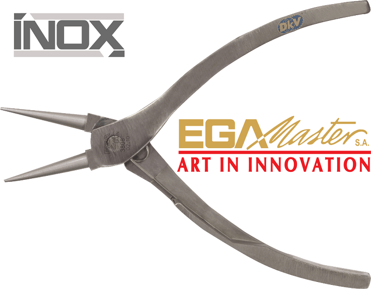 kim banh inox egamaster 38083 , egamaster inox round nose pliers 38083