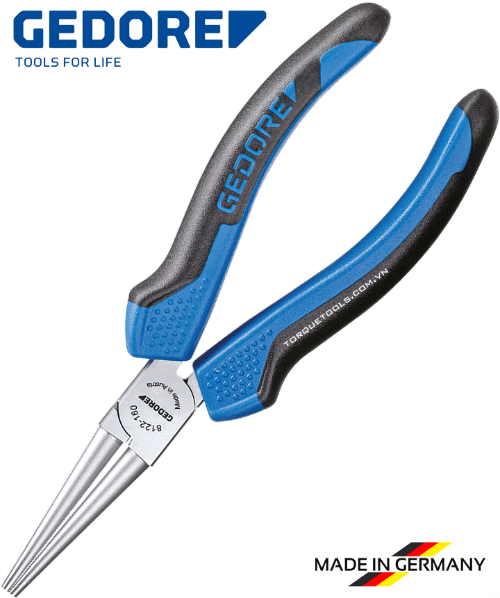 kim mo nhon Gedore 8122-160 JC, Gedore round nose pliers 8122-160 jc