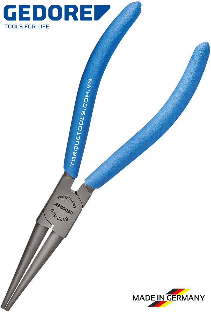 kim mo nhon Gedore 8122-160 TL, Gedore round nose pliers 8122-160 TL