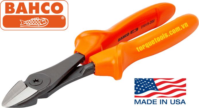 kim cat cach dien bahco 2101s-200, bahco vde cutting pliers 2101s-200
