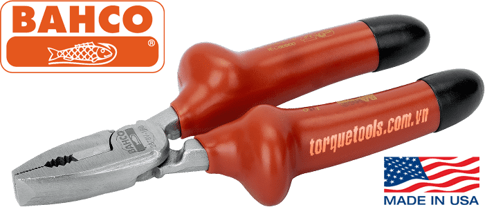 Kìm cách điện đa năng Bahco 2678V-180, Bahco VDE combination pliers 2678V-180