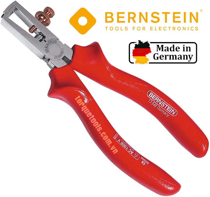 kim tuot day cach dien bernstein 13-946-vde, bernstein vde wire stripping pliers 13-946-vde