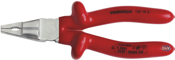 kim cach dien da nang Friedrich 109208, Friedrich VDE combination pliers 109208