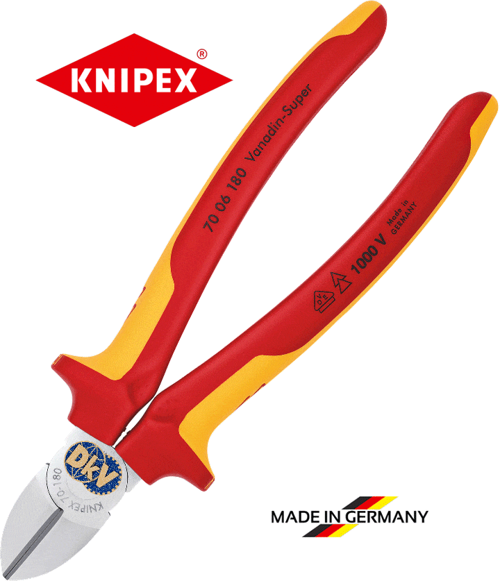 kim cat Knipex 70 06 180 , Knipex cutting pliers 70 06 180 