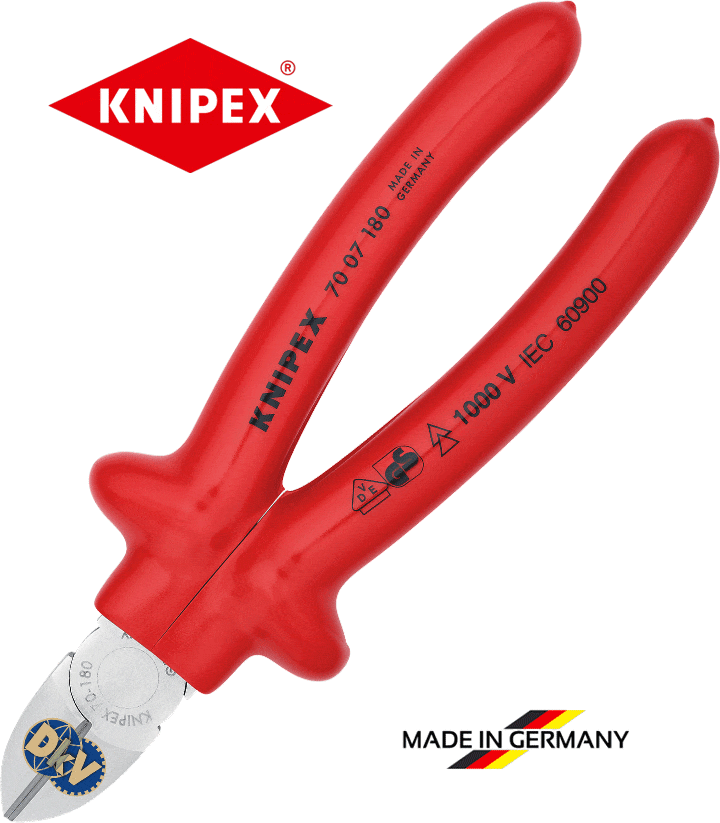 kim cat Knipex 70 07 180 , Knipex cutting pliers 70 07 180 
