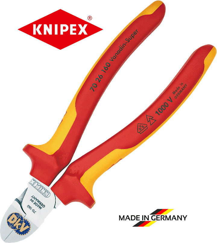 kim cat Knipex 70 26 160 , Knipex cutting pliers 70 26 160