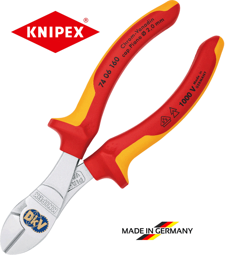 KÌM CẮT KNIPEX 74 06 180 | KNIPEX CUTTING PLIERS 74 06 180