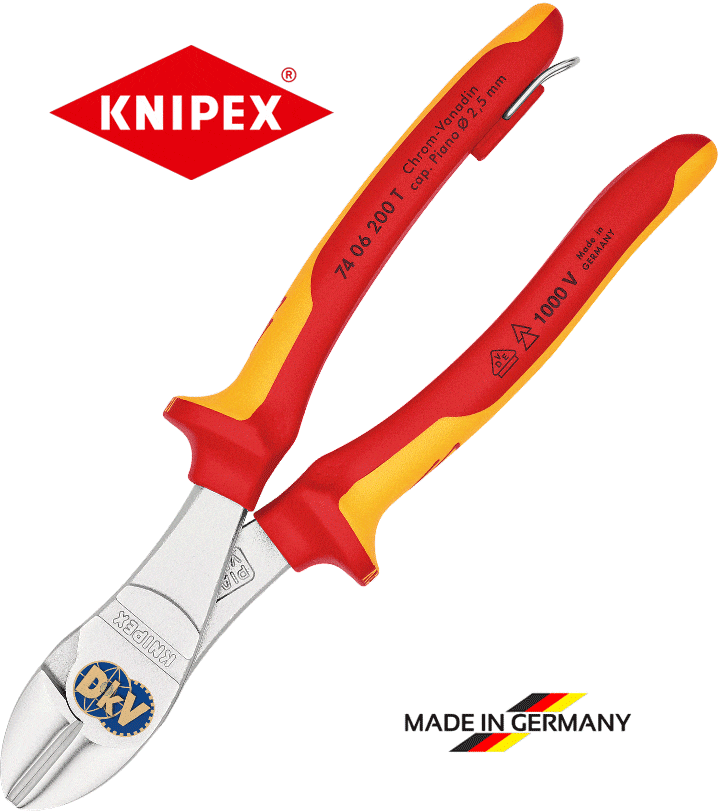 KÌM CẮT KNIPEX 74 06 200 T | KNIPEX CUTTING PLIERS 74 06 200 T