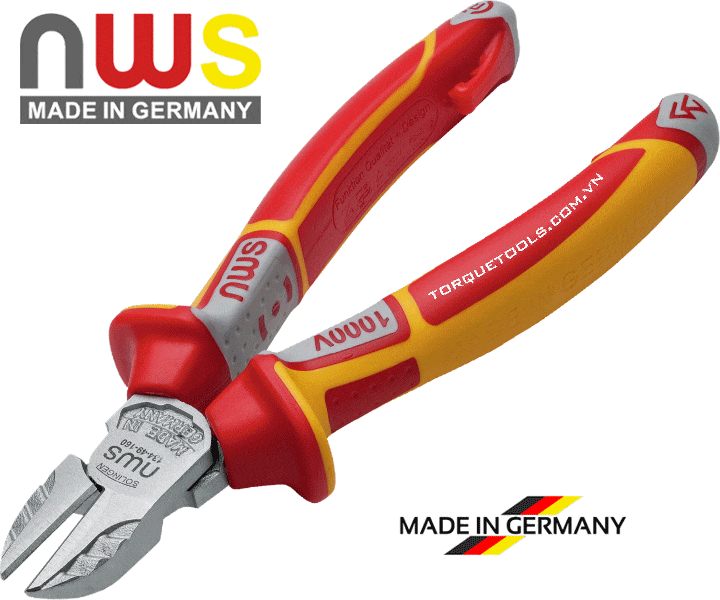 KÌM CẮT NWS 134-49-VDE-130-SB, NWS CUTTING PLIERS 134-49-VDE-130-SB
