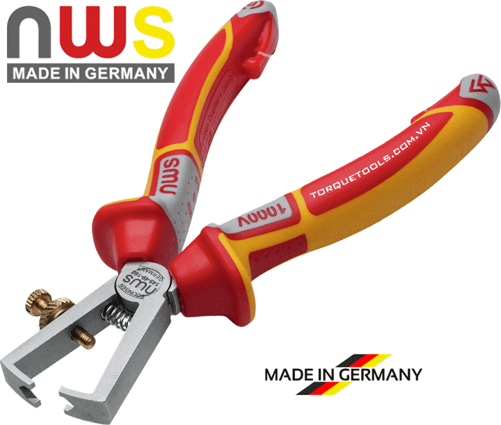 kim tuot day cach dien nws 145-49-vde-160-sb, nws vde wire stripping pliers 145-49-vde-160-sb