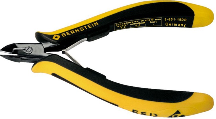 Kìm cắt chống tĩnh điện Bernstein 3-651-15-DR, Bernstein ESD Side Cutter 3-651-15-DR