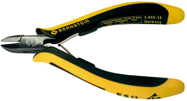 Kìm cắt chống tĩnh điện Bernstein 3-655-15, Bernstein ESD Side Cutter 3-655-15