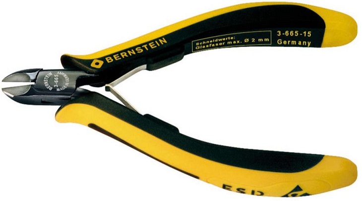 Kìm cắt chống tĩnh điện Bernstein 3-665-15, Bernstein ESD Side Cutter 3-665-15