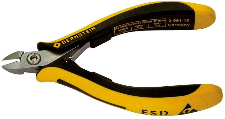 Kìm cắt chống tĩnh điện Bernstein 3-961-15, Bernstein ESD Side Cutter 3-961-15