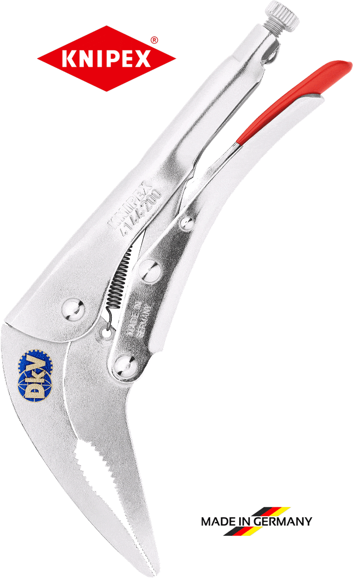 kim chet knipex 41 44 200, knipex grip pliers 41 44 200